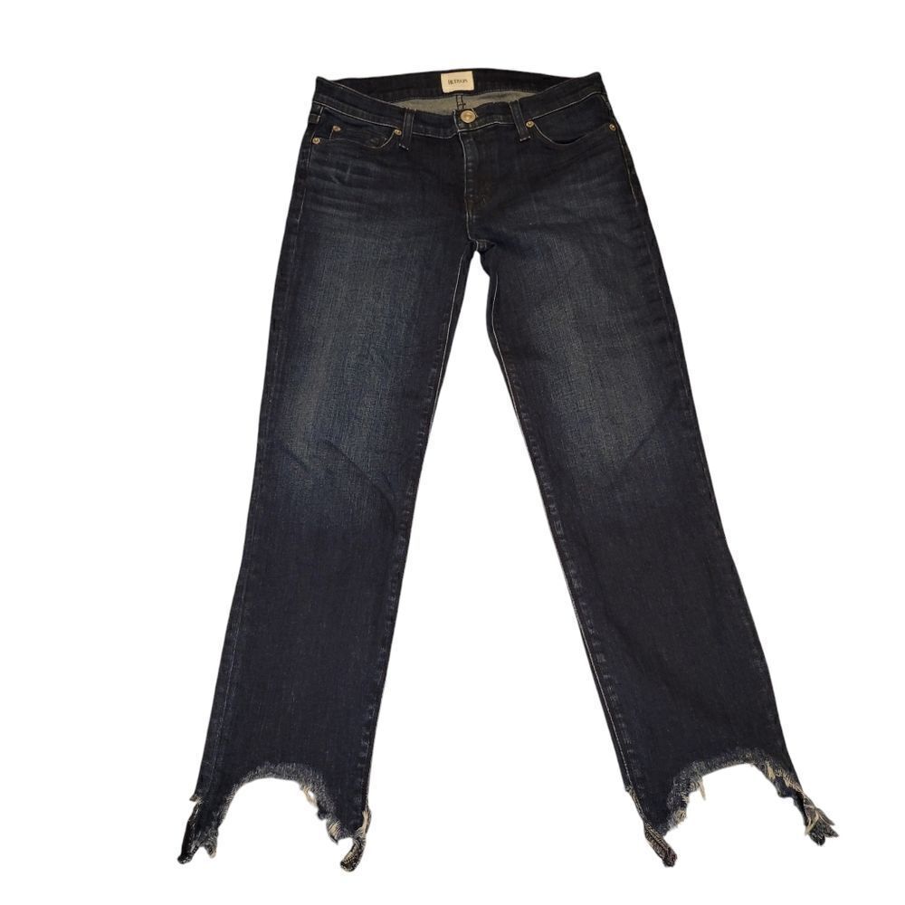 HUDSON JEANS SIZE 28 chewed hem.  ^.